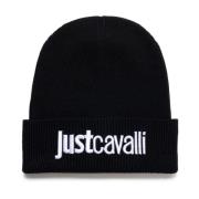 Zwarte hoeden voor stijlvolle uitstraling Just Cavalli , Black , Heren