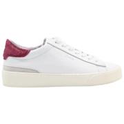 Wit Paarse Sonica Sneakers D.a.t.e. , White , Heren