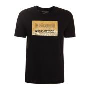 Zwarte T-shirts en Polos Just Cavalli , Black , Dames