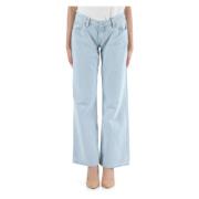 Extreem laaghangende baggy jeans Calvin Klein Jeans , Blue , Dames