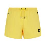 Stijlvolle Boxershorts voor Mannen F**k , Yellow , Heren