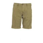 Stijlvolle Bermuda Shorts 40Weft , Green , Heren