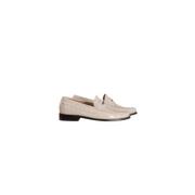 Offwhite Moccasin met 1cm Hak Toral , Beige , Dames