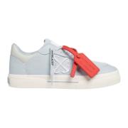 Stijlvolle Lage Sneakers Off White , Blue , Dames
