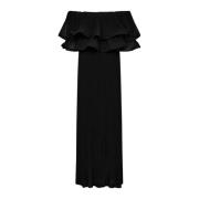 Elegante Off-Shoulder Zwarte Rok Copenhagen Muse , Black , Dames