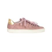 Pre-owned Leather sneakers Burberry Vintage , Pink , Dames