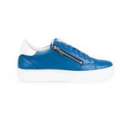 Italiaanse Leren Sneakers Antony Morato , Blue , Heren