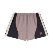 Kleur-Block Jersey Shorts met Side Stripe Palm Angels , Multicolor , D...