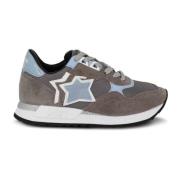 Dames Sneakers Textiel/Fluweel Rubber Zool Atlantic Stars , Brown , Da...