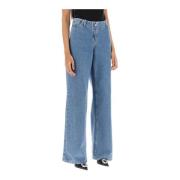 Wide Jeans Magda Butrym , Blue , Dames