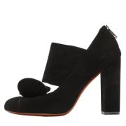 Pre-owned Suede heels Marc Jacobs Pre-owned , Black , Dames