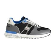 Grijze Polyester Sneaker Modern Ontwerp Blauer , Multicolor , Heren