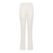 Flared Pant Afterglow Gestuz , White , Dames