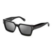 Brave Shade Sunglasses Black/Silver Philipp Plein , Black , Unisex