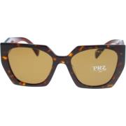 Iconische zonnebril met gepolariseerde lenzen Prada , Multicolor , Dam...