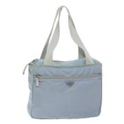 Pre-owned Fabric totes Prada Vintage , Blue , Dames