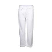 Pre-owned Cotton jeans Dior Vintage , White , Dames