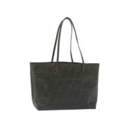 Pre-owned Canvas fendi-bags Fendi Vintage , Green , Dames