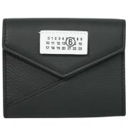 Pre-owned Leather wallets Maison Margiela Pre-owned , Black , Unisex