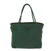 Pre-owned Fabric prada-bags Prada Vintage , Green , Dames