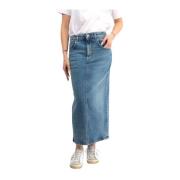 Blauwe Slim Fit Jeans Re-Hash , Blue , Dames
