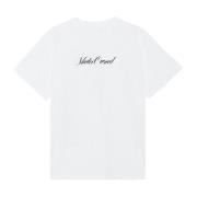 Skater Print T-shirt Soulland , White , Unisex