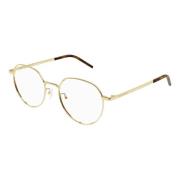 Eyewear frames SL 647/F Saint Laurent , Yellow , Unisex