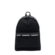 Backpacks Lacoste , Black , Heren