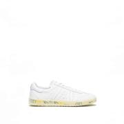 Witte Leren Sneakers Bonnie Premiata , White , Heren