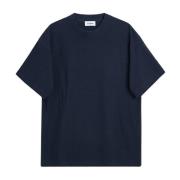 Relaxed-fit Boucle Jersey T-shirt Soulland , Blue , Unisex