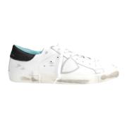 Witte Leren Sneakers Philippe Model , White , Heren