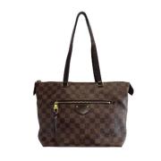 Pre-owned Leather totes Louis Vuitton Vintage , Brown , Dames