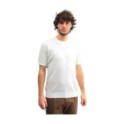 Wit Crew Neck T-shirt Paolo Pecora , White , Heren