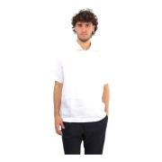 Witte Linnen Overhemd Franse Kraag Paolo Pecora , White , Heren