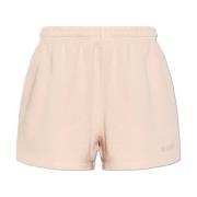 Shorts met logo Rotate Birger Christensen , Pink , Dames