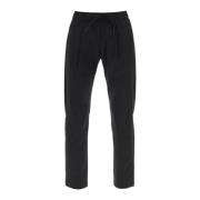 Cropped Trousers Herno , Black , Dames