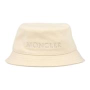 Stijlvolle Bucket Hat voor dagelijks gebruik Moncler , Beige , Dames