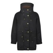 Klassieke Sage Damesjas Barbour , Black , Dames