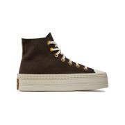 Moderne Lift Hi Damessneakers Bruin Converse , Brown , Dames