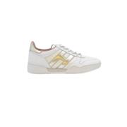 Witte Veterschoenen Elegante Stijl Hogan , White , Dames