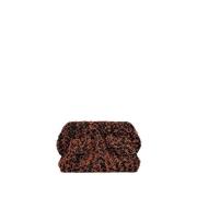 Frayed Flame Clutch Tas THEMOIRè , Black , Dames