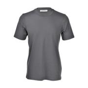 Casual T-shirt en Polo Gran Sasso , Gray , Heren