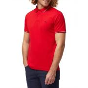 Rode Katoenen Poloshirt voor Mannen Harmont & Blaine , Red , Heren