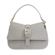 ‘Flow Mini’ Schoudertas Furla , Gray , Dames