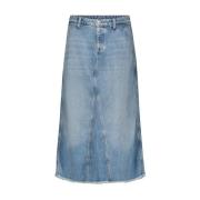 Timmerman Stijl Denim Rok Lee , Blue , Dames