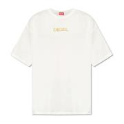 T-shirt `T-Boxt-Q20` Diesel , White , Heren
