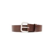 ‘Oval D Logo’ riem Diesel , Brown , Heren