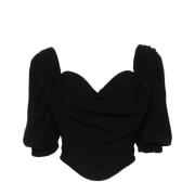 Zwarte Corset Top voor Zondagse Outfits Vivienne Westwood , Black , Da...