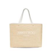 ‘Marli’ Shopper Tas Jimmy Choo , Beige , Dames