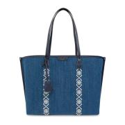 ‘Shopper’ type tas Tory Burch , Blue , Dames